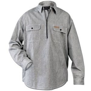 Carhartt Men’s Hickory Stripe Shirt Denim